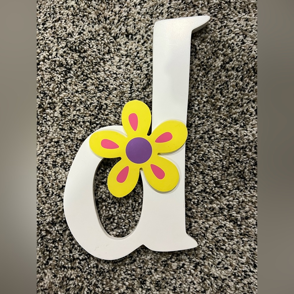 Pottery barn kids lower case “d”